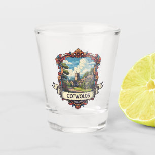The Cotswolds England Travel Shot Glass