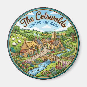 The Cotswolds United Kingdom Magnet