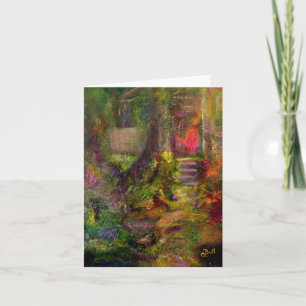 "The Cottage" Art notecard