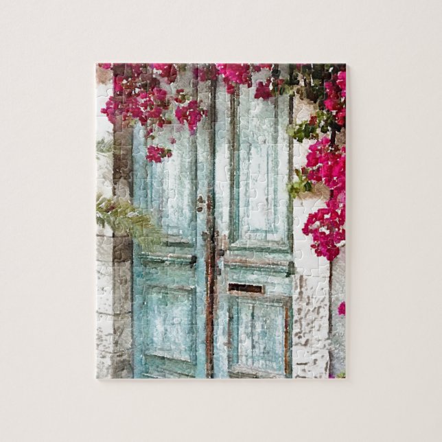 The Cottage Door Jigsaw Puzzle (Vertical)