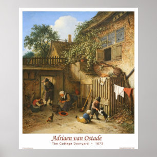 The Cottage Dooryard Poster