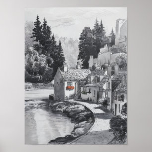 The Cottage on the River Poster