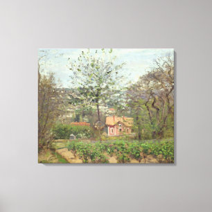The Cottage, or the Pink House Canvas Print