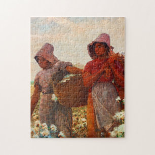 The Cotton Pickers by Winslow Homer Jigsaw Puzzle