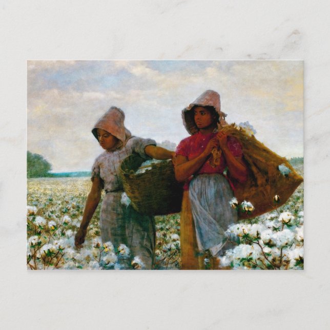 The Cotton Pickers [Homer] Postcard (Front)