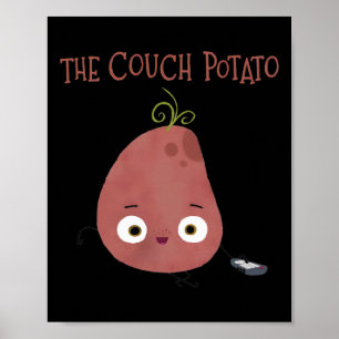 The Couch Potato Costume Tees  Poster