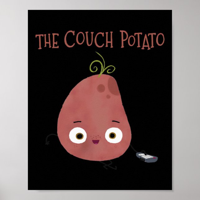 The Couch Potato Costume Tees  Poster (Front)