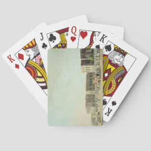 The Council House, Calcutta, plate 29 from 'Orient Playing Cards