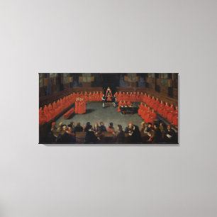 The Council of Malines Canvas Print