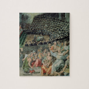 The Council of Trent, 1588-89 (fresco) Jigsaw Puzzle