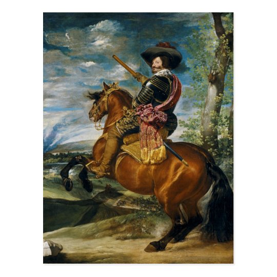 The Count Duke Of Olivares by Diego Velazquez 1634 Postcard