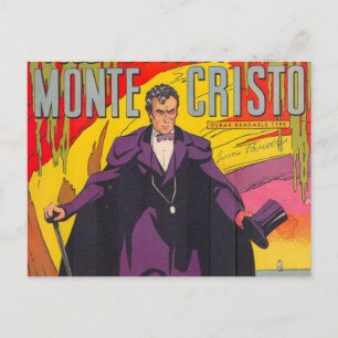 The Count of Monty Cristo Comic Postcard