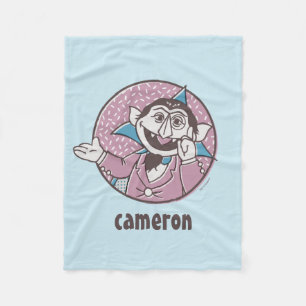The Count   You Can Always Count On Me Fleece Blanket