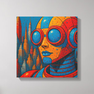 The Counterfeit Man-2 Canvas Print