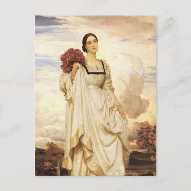 The Countess Brownlow, Frederic Leighton Postcard (Front)
