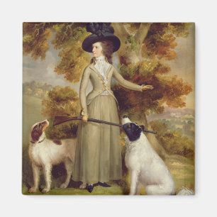 The Countess of Effingham with Gun and Shooting Do Magnet