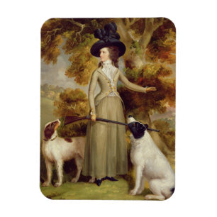 The Countess of Effingham with Gun and Shooting Do Magnet