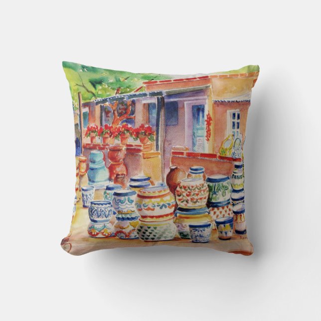 The Country Shop (The Garret House 1914) Pillow (Front)