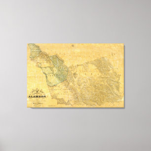 The County Of Alameda California Canvas Print