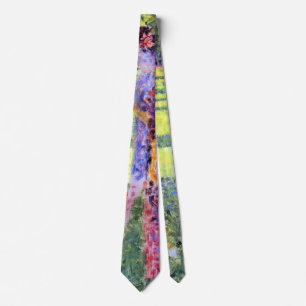 The Couple by Georges Seurat, Vintage Pointillism Tie