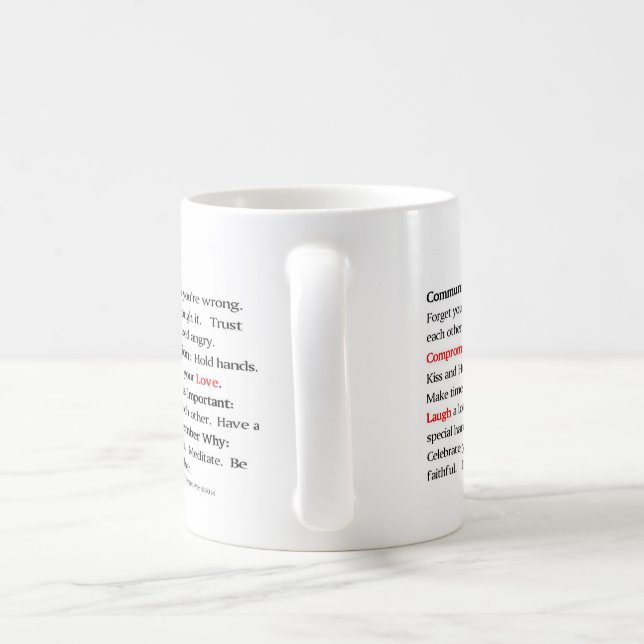 The Couples Manifesto Cup (Handle)
