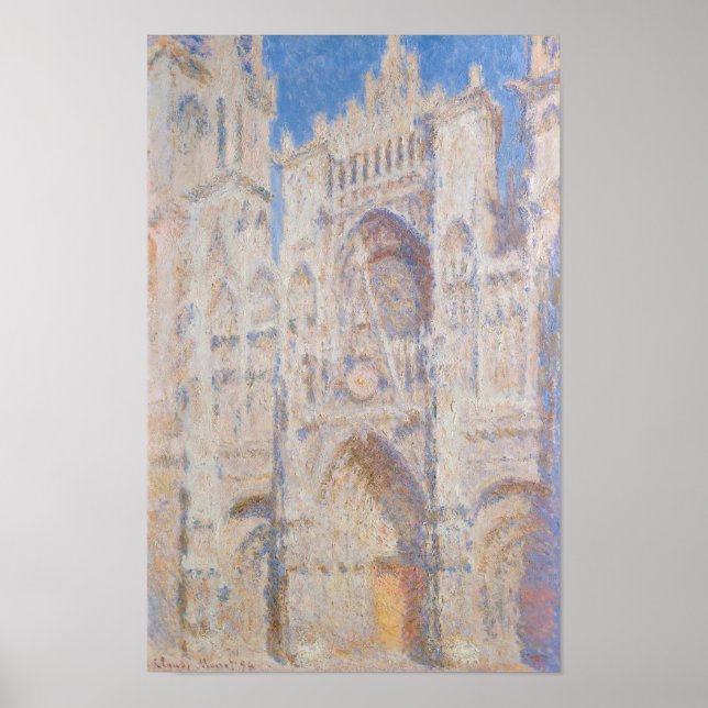 The Cour d'Albane (1892) Claude Monet Fine Art Poster (Front)