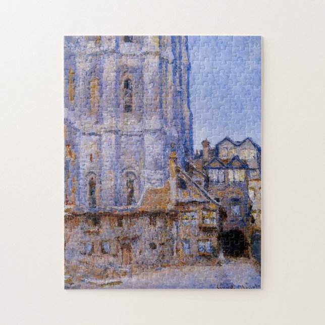 The Cour d'Albane Monet Fine Art Jigsaw Puzzle (Vertical)