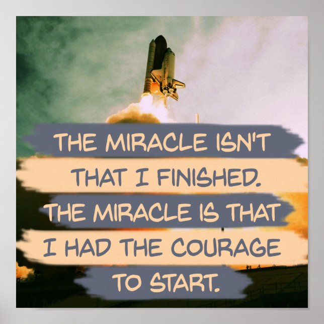 The Courage to Start Poster (Front)