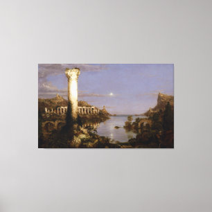 The Course of Empire: Desolation by Thomas Cole Canvas Print