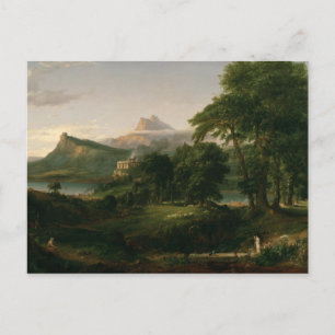 The Course of Empire, The Arcadian State Postcard