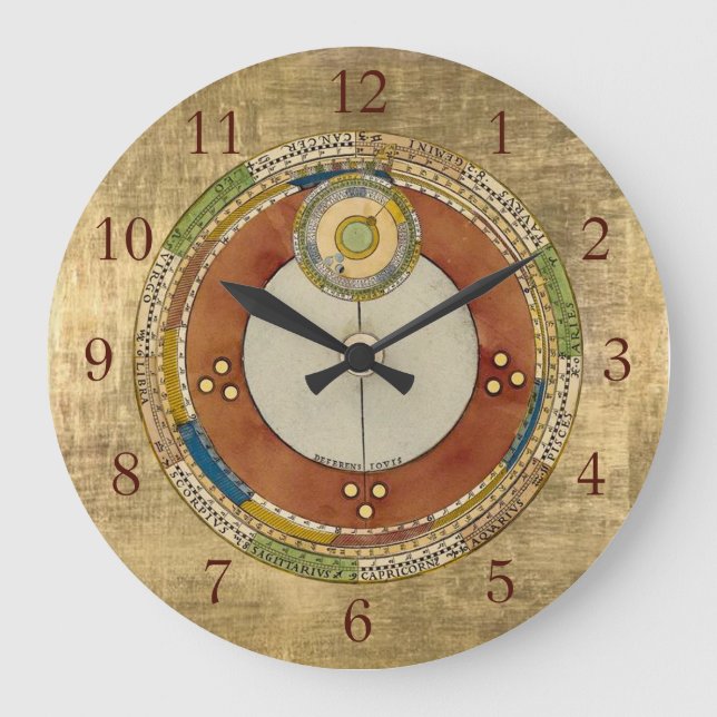 The Course of Mercury Cosmos Clock (Front)