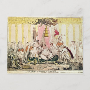 The Court at Brighton a la Chinese, 1816 Postcard