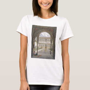 The Court of the Alberca in the Alhambra, Granada, T-Shirt