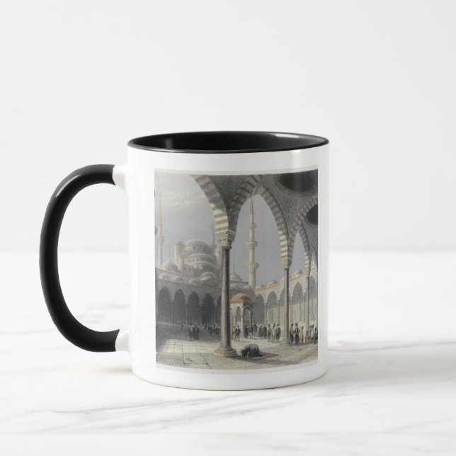 The Court of the Mosque of Sultan Achmet, Istanbul Mug (Left)