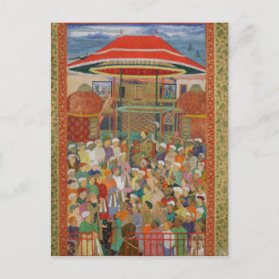 The Court Welcoming Emperor Jahangir Postcard