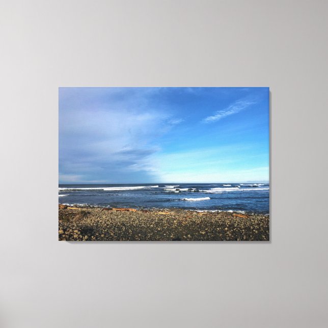 The Cove at Seaside, Oregon Canvas Print (Front)
