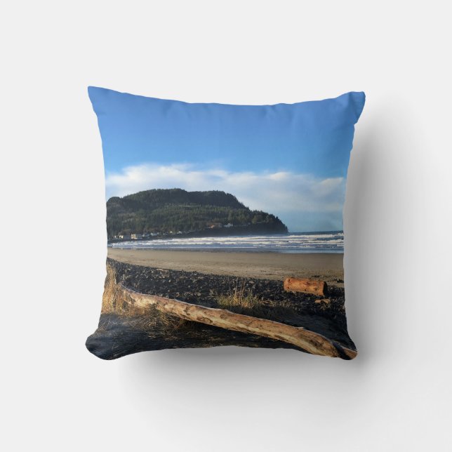 The Cove at Seaside, Oregon Cushion (Front)