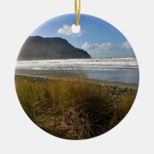 The Cove, Seaside, Oregon Ceramic Tree Decoration