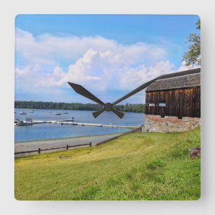 The Cove Wethersfield, CT Square Wall Clock
