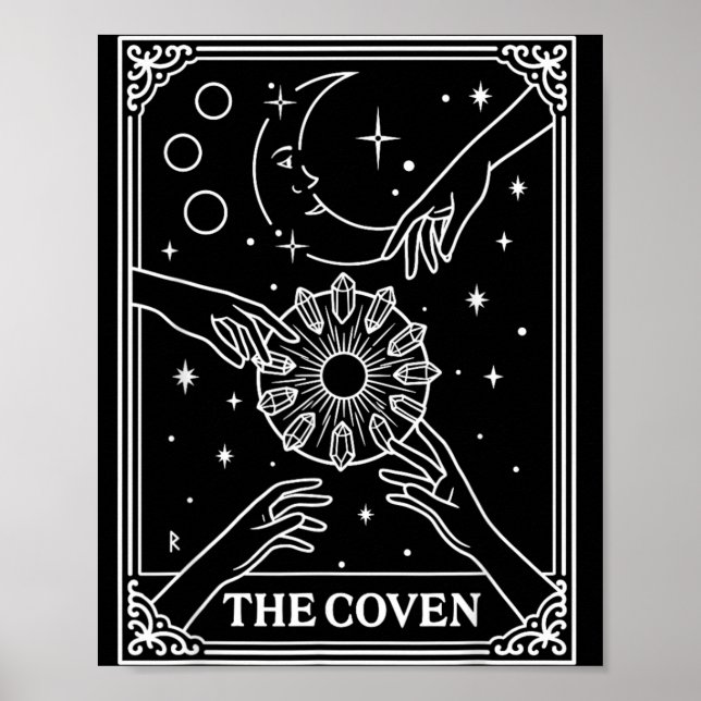 The Coven Bride Bach Crew Wedding Gothic Poster (Front)