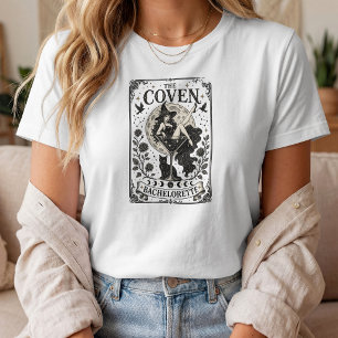 The Coven Witchy Tarot Card Bachelorette Party T-Shirt