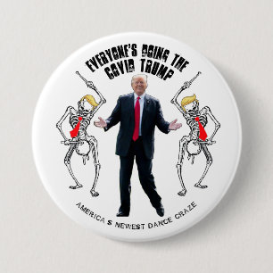 The Covid Trump Dance 7.5 Cm Round Badge
