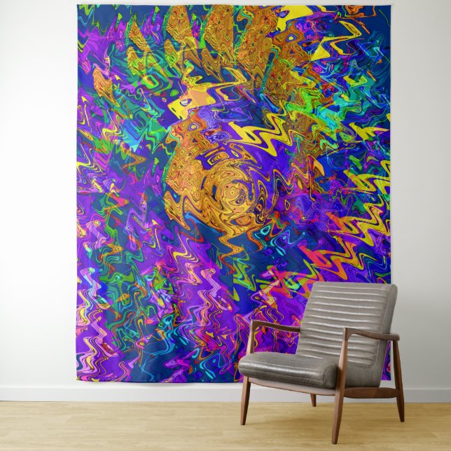 The cow is trippin'....... tapestry (In Situ)