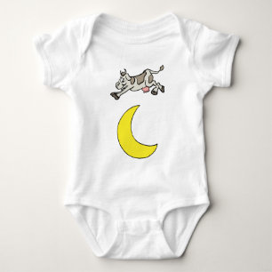 The Cow Jumped Over The Moon Baby Bodysuit