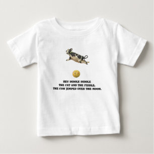 The Cow Jumped Over The Moon Baby T-Shirt