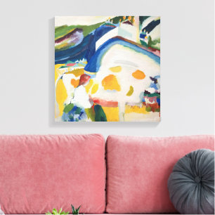 The Cow   Wassily Kandinsky   Canvas Print