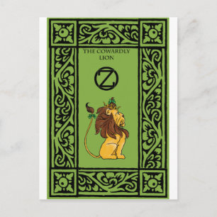 The Cowardly Lion Postcard
