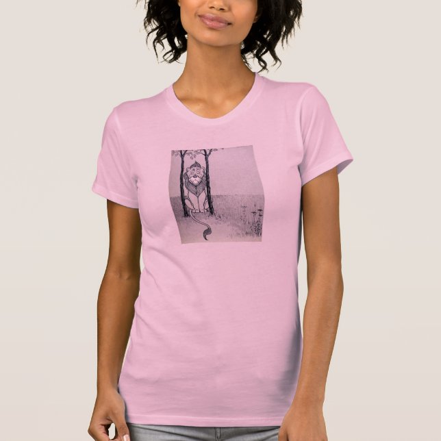The Cowardly Lion T-Shirt (Front)
