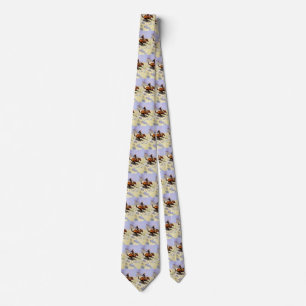 The Cowboy by Remington, Vintage Cavalry Military Tie