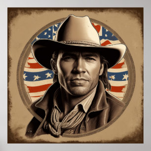 The Cowboy Hero Poster